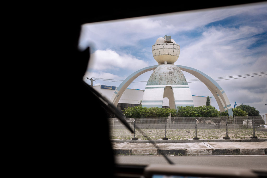 CBN Roundabout, August 2026 by Abel Bako