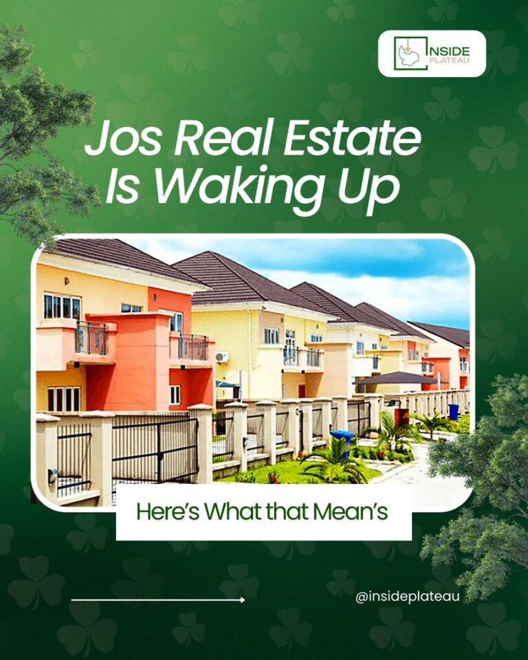 Jos Real Estate Is Waking Up And Here’s What That Means
