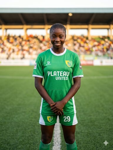 Plateau United’s Veronica Kefas Earns Flamingos Call-Up Ahead of U-17 World Cup Qualifiers