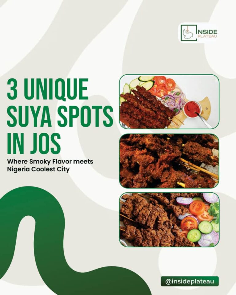 3 Unique Suya Spots in Jos: Where Smoky Flavour Meets Nigeria’s Coolest City