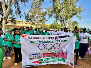 Plateau State Joins Global Olympic Day Celebration, Promotes Fitness and Sporting Excellence