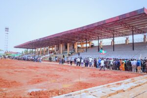 Governor Mutfwang Inspects Stadium, Plateau Hotel and Hill Station Hotel Projects, Reaffirms Commitment to Sports and Tourism Development