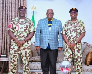 Governor Mutfwang Welcomes New GOC, Pledges Sustained Security Partnership in Plateau State
